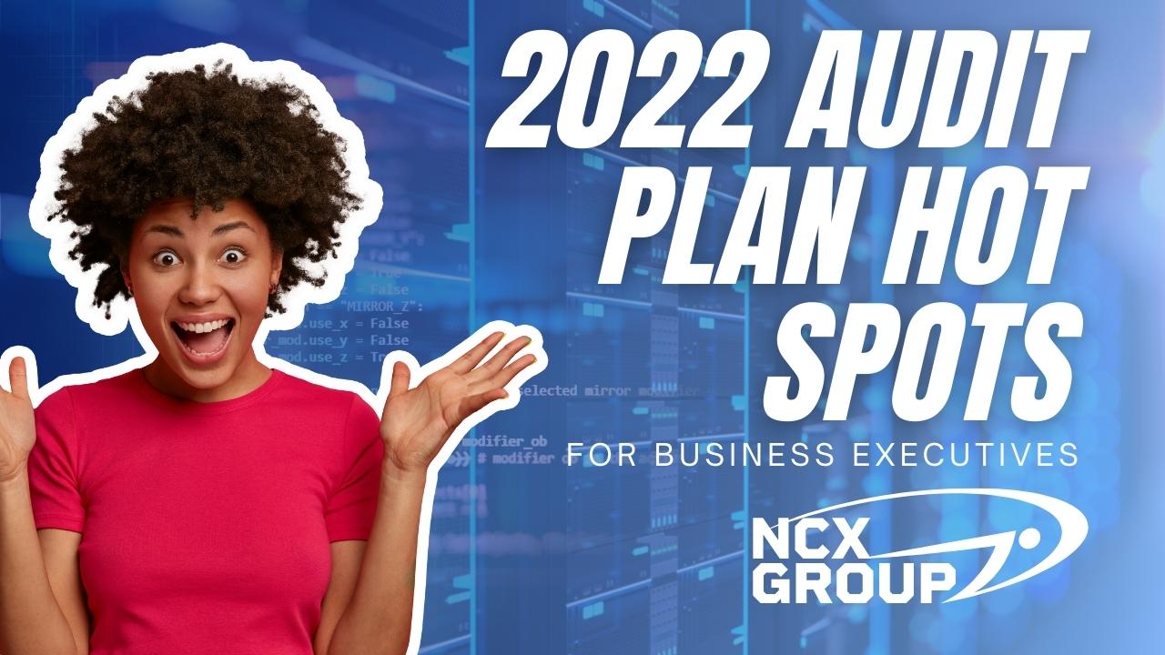2022 audit plan hot spots for business executives